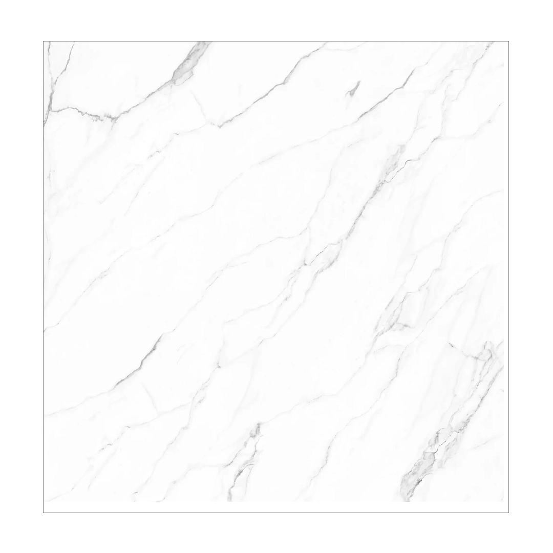 Porcelanato Olimpo polido de 94,5 x 94,5 cm da Cerbras