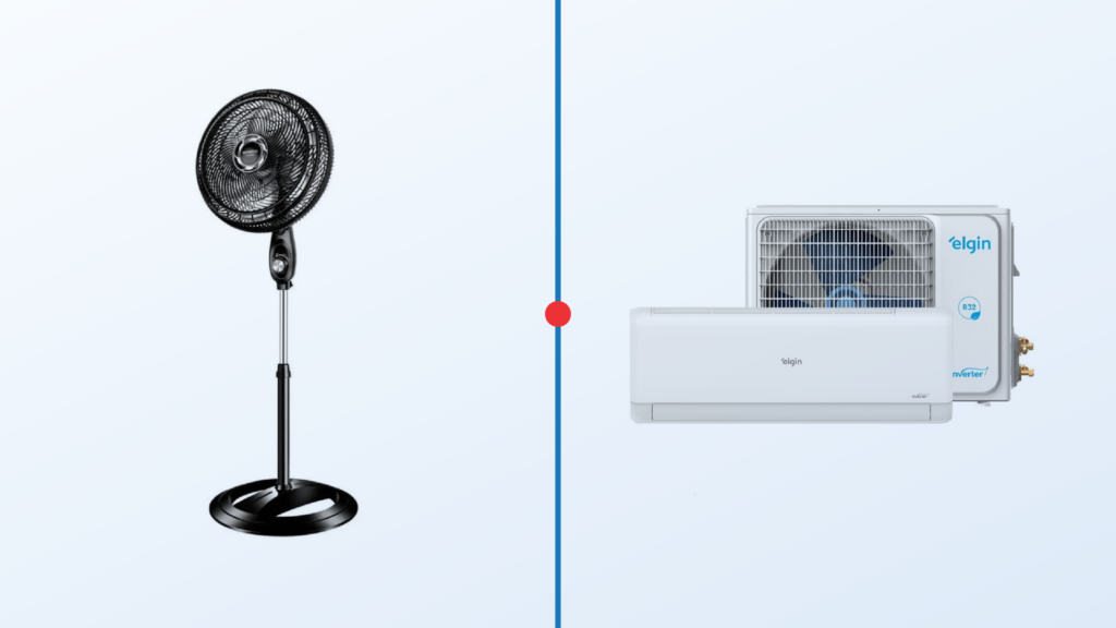 Ventilador ou ar-condicionado: quanto custa cada hora ligado