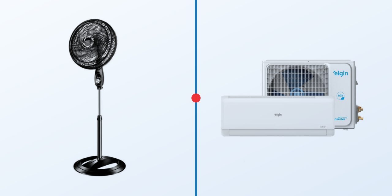 Ventilador ou ar-condicionado: quanto custa cada hora ligado
